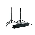 K&M Speaker stands x2 with carry bag