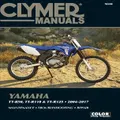Clymer Yamaha Tt-50 (06-17), Tt-R110 (08-17) & Tt