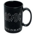 AC/DC - Back in Black Black Ceramic Novelty Mug