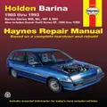 Holden Barina (85 - 93) By Haynes Publishing