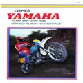 Yamaha It125-490 Motorcycle (1976-1986) Service Repair Manual By Haynes Publishing