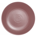 Ladelle: Abode Textured Round Platter - (Dark Rose)