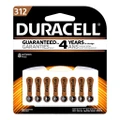 Duracell Hearing Aid 312 Battery (Pack of 8)