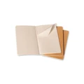 Moleskine: Cahier Large Journal Ruled - Kraft Brown (3 Pack)