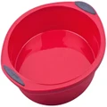 Silicone Round Cake Pan - Red (24cm) - D.Line