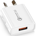 Qualcomm Quick Charge 3.0 USB Adapter - AU/NZ SAA Approved plug