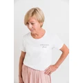Dressed: Dressed For Me Tee White Pocket - XS