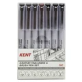 Kent: Graphic Fineliner & Brush Pen (Set of 7)