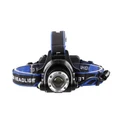 Water Resistant Head Torch Headlamp Flash Light Head Torch - Blue