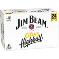 Jim Beam Citrus Highball 4.8% Bottle 330mL