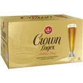 Crown Lager Bottle 375mL