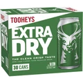 Tooheys Extra Dry Block Can 375mL