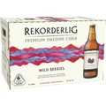 Rekorderlig Wild Berry Cider Bottle 500mL
