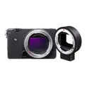 Sigma FP Digital Camera with Sigma MC-21 EF-Mount to L Mount Adapter