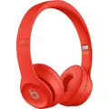 Beats Solo3 Wireless On-Ear Headphones (Red)
