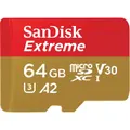 SanDisk Extreme MicroSDXC 64GB 170MB/s Memory Card