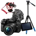 Panasonic Lumix G95 Vlogging Kit with Benro Video Tripod and Rode VideoMicro