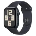 Apple Watch SE 44mm Midnight Aluminium Case GPS (S/M) (2023)