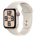 Apple Watch SE 44mm Starlight Aluminium Case GPS + Cellular (M/L) (2023)