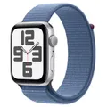 Apple Watch SE 44mm Silver Aluminium Case GPS + Cellular Sport Loop (2023)