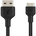 Belkin USB-A to USB-C Braided Cable (2m Black) CAB002BT2MBK