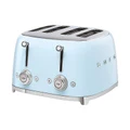 Smeg 50's Retro Style 4 Slot Toaster Pastel Blue