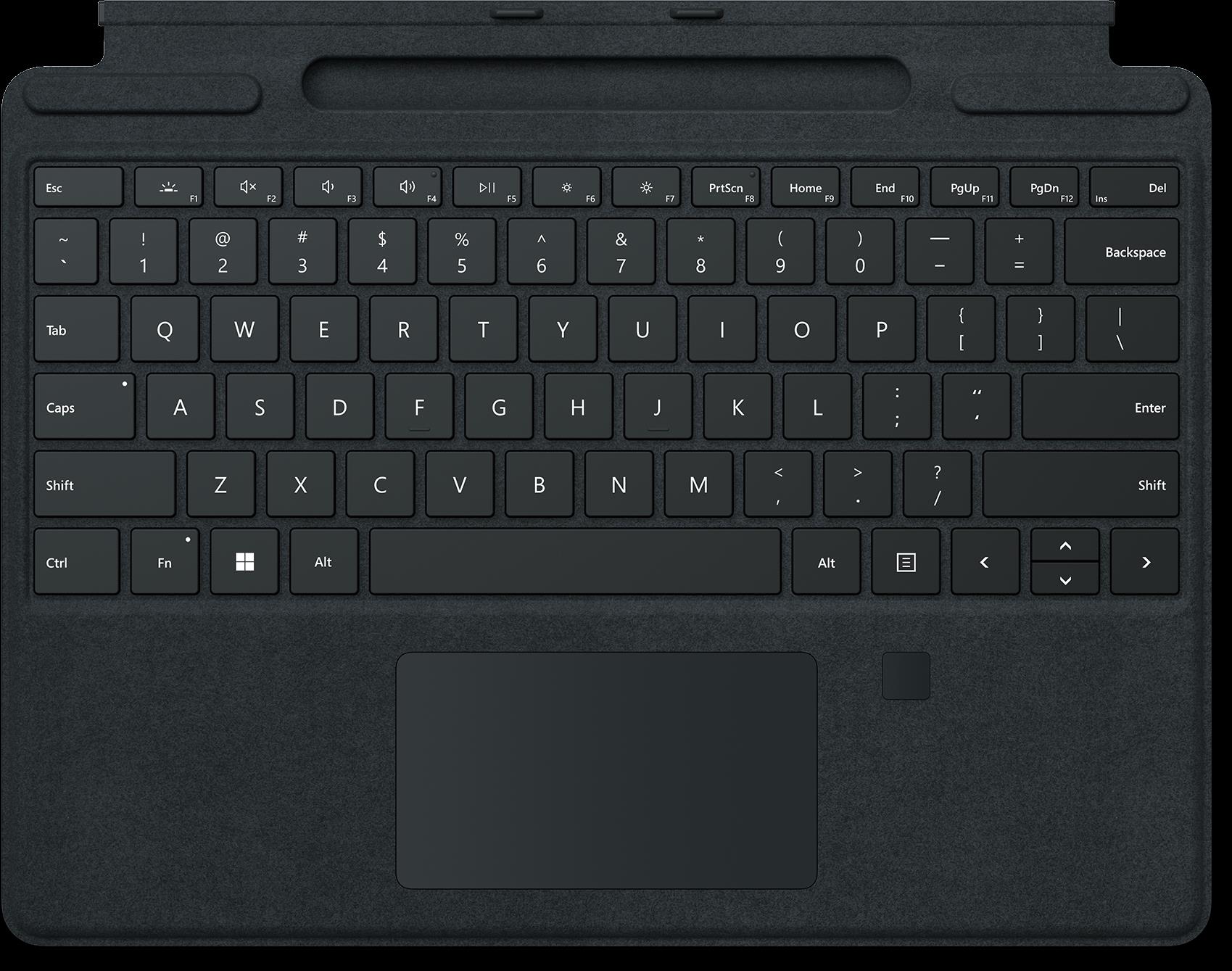 Surface Pro Signature Keyboard with Fingerprint Reader for Business