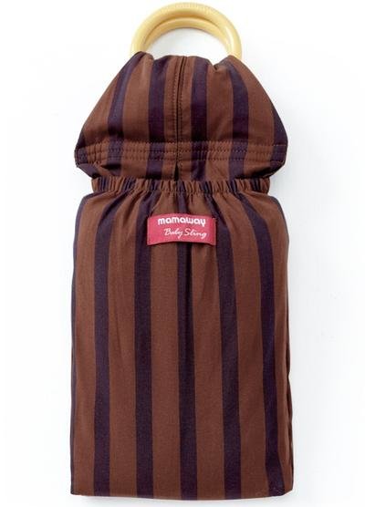 Mamaway Maternity - Breastfeeding Nursing Chocolate Truffle Baby Ring Sling