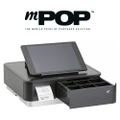 Star mPOP Cash Drawer & Printer Bt Combo Black