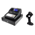 Sam4s NR510 Cash Register + Nexa ZED 1600 Scanner Bundle