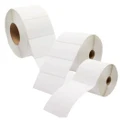 76X48 Thermal Transfer Labels 3000/Roll 76mm Core - 12 Rolls