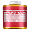 Dr. Bronner's 18-in-1 Hemp Pure-Castile Liquid Soap Rose 473mL