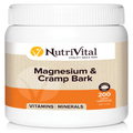 NutriVital Magnesium & Cramp Bark 200 Capsules