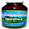 MicrOrganics Green Nutritionals Hawaiian Pacifica Spirulina 500 Tablets