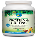 Whole Earth & Sea Protein & Greens (Fermented, Organic) 20 Serves 630g Vanilla