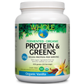 Whole Earth & Sea Protein & Greens (Fermented, Organic) 20 Serves 630g Vanilla