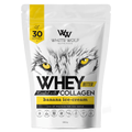 White Wolf Nutrition Whey Better Protein With Collagen 30 Serves 990g Banana Ice-Cream