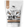 White Wolf Nutrition Whey Better Protein With Collagen 68 Serves 2.24kg Smooth Chocolate