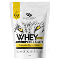 White Wolf Nutrition Whey Better Protein With Collagen 68 Serves 2.24g Banana Ice-Cream