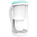 Ecobud Gentoo Lite Plastic Alkaline Water Filter Jug 1.5L Aqua & White