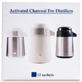 Activated Charcoal For Water Distiller - 12 Sachets