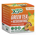 X50 Green Tea with Resveratrol 60 Serves Tropical