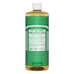 Dr. Bronner's 18-in-1 Hemp Pure-Castile Liquid Soap Almond 946mL