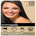 Aromaganic Organic Based Hair Colour 4.02 Rich Cocoa Chestnut