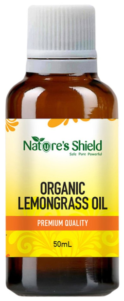 Nature's Shield Organic Oil Lemongrass 50ml