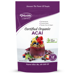 Morlife Acai Powder Certified Organic 80g