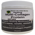 Best of the Bone Grass-Fed Healing Multi-Collagen Protein Adaptogen Blend Organic Healing Mushrooms 210g