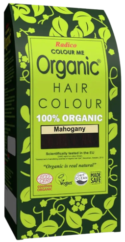 Radico Colour Me Organic Herbal Powder Hair Colour 100g Mahogany