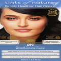 Tints Of Nature Permanent Hair Colour Natural Darkest Brown 2N 130mL