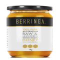 Berringa 100% Pure Australian Raw & Unfiltered Certified Organic Honey 1kg
